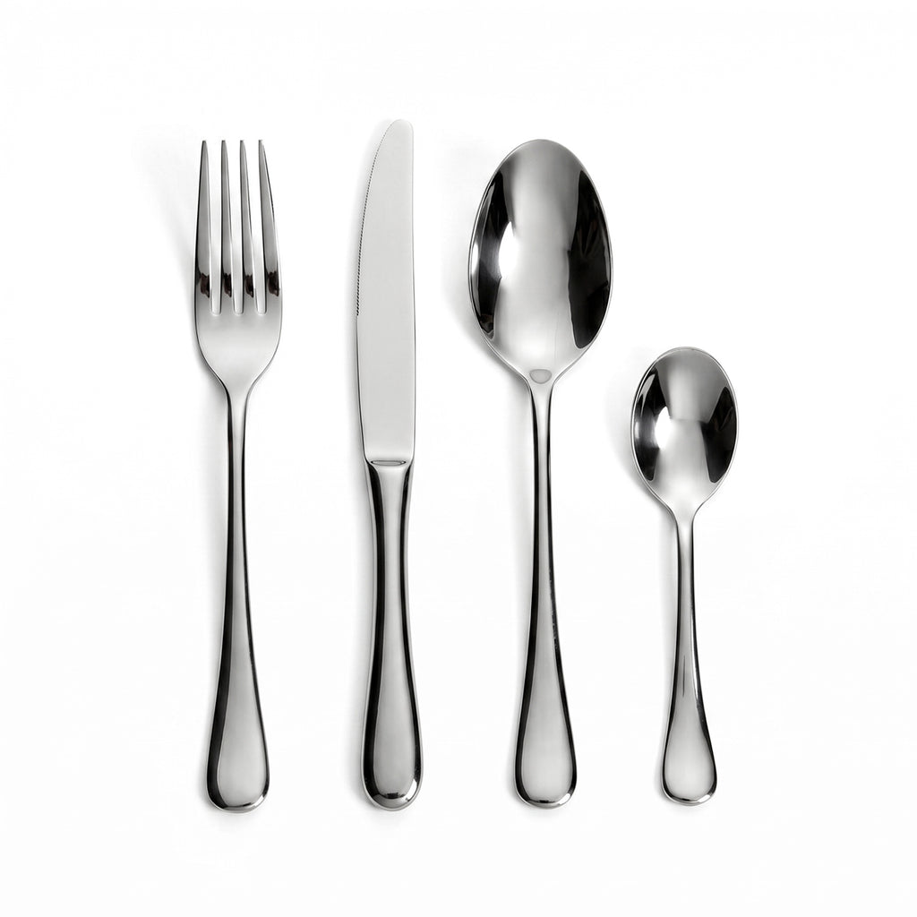 Art Culinaire - Cofanetto Di Posate - Vivant 24 Pezzi - Acciaio Inossidabile 18/10 - Argento