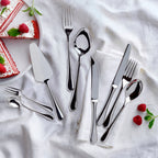 Art Culinaire - Cofanetto Di Posate - Vivant 24 Pezzi - Acciaio Inossidabile 18/10 - Argento