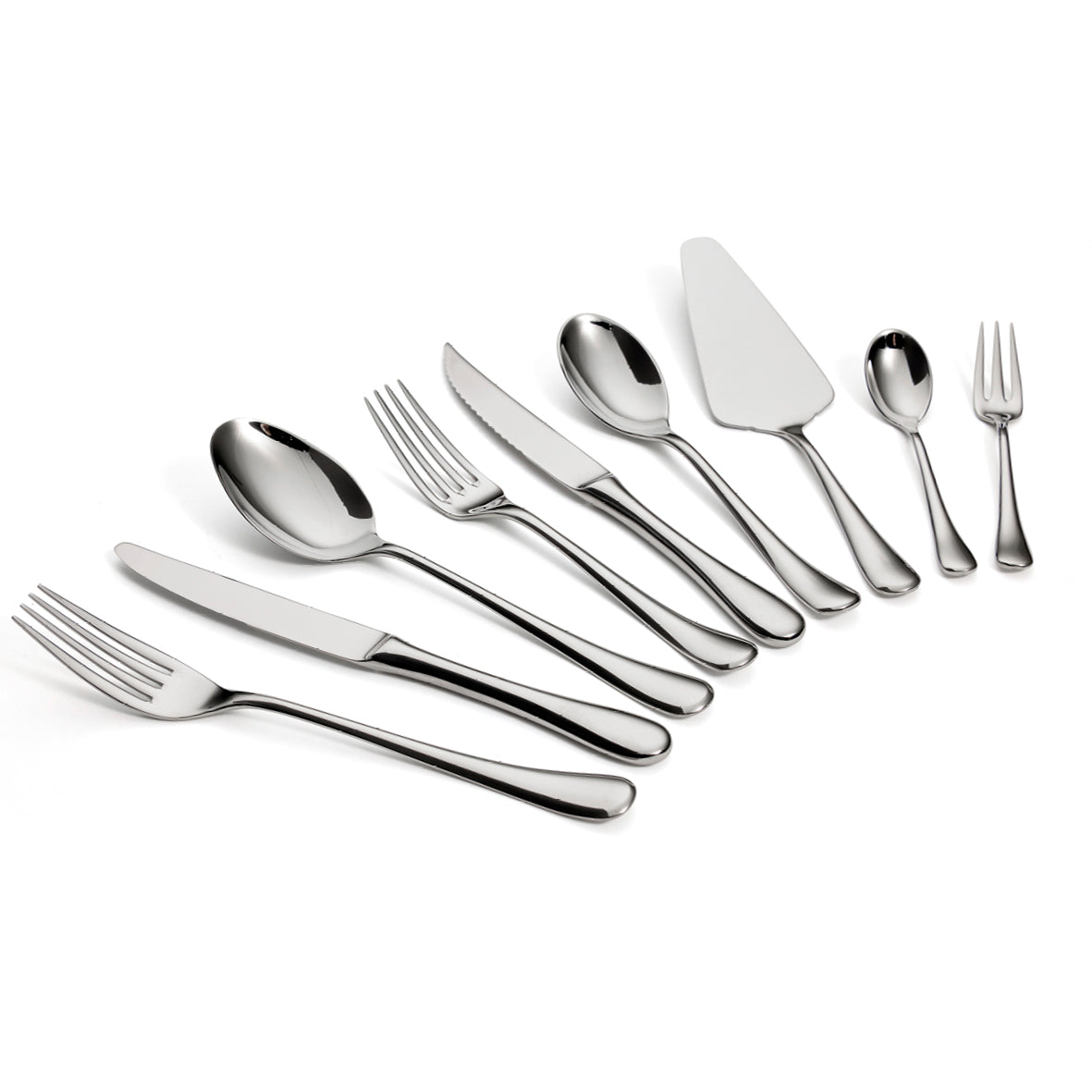 Art Culinaire - Set Di Posate - Vivant 75 Pezzi - Acciaio Inossidabile 18/10 - Argento