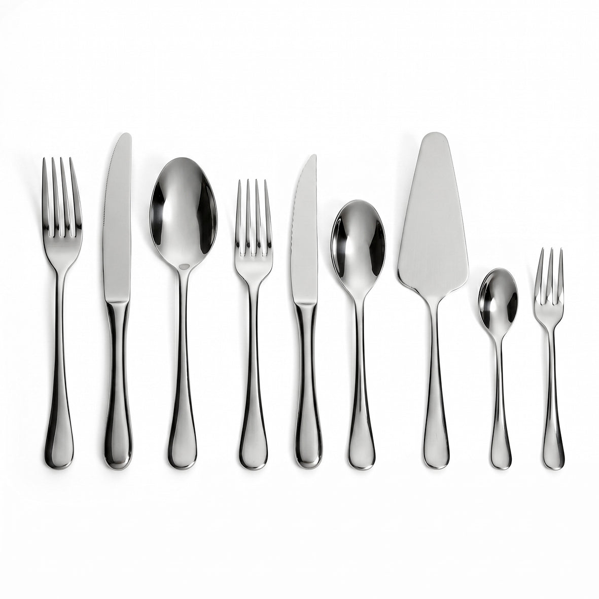 Art Culinaire - Set Di Posate - Vivant 75 Pezzi - Acciaio Inossidabile 18/10 - Argento