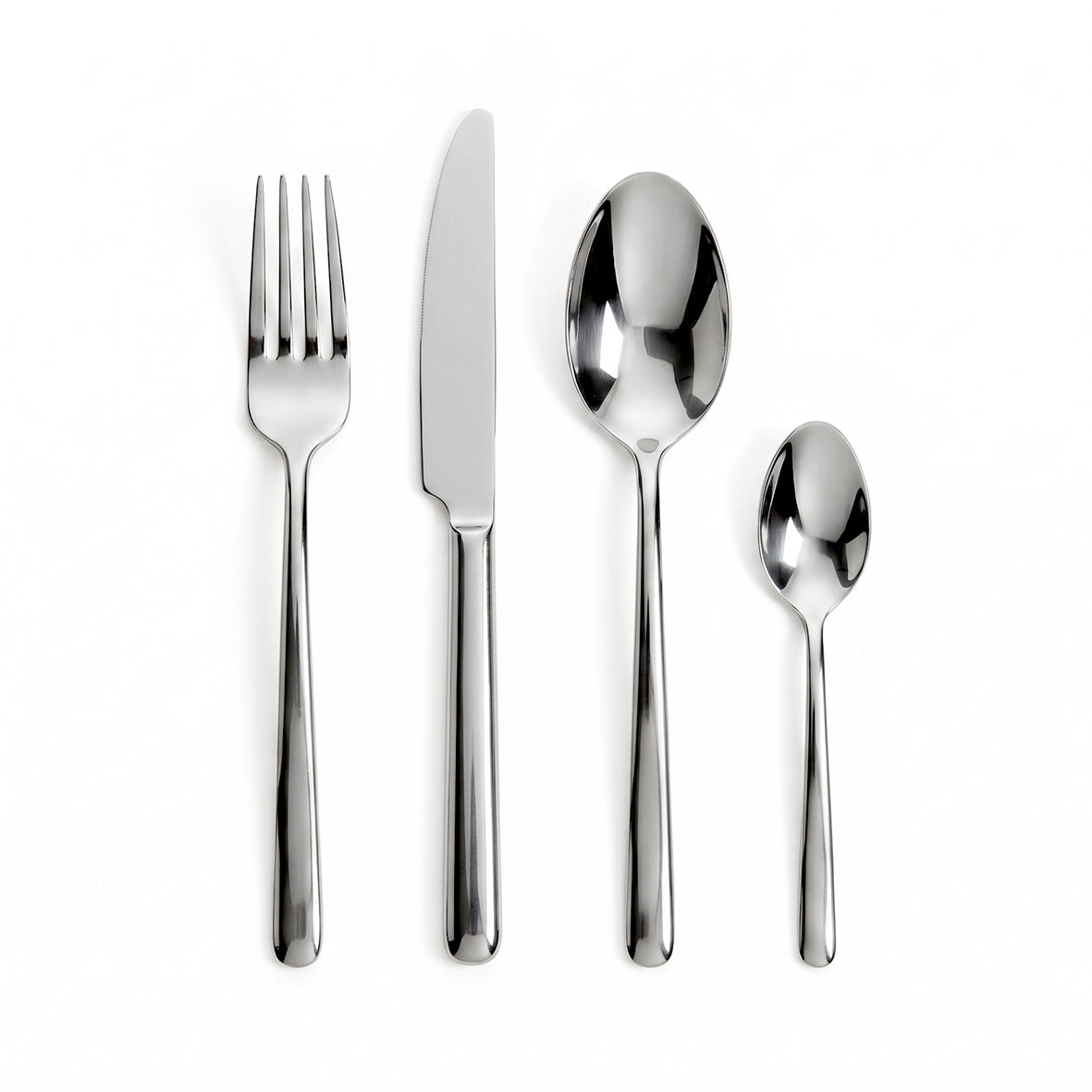 Art Culinaire - Coffret De Couverts - Athena 24 Pièces - Acier Inoxydable 18/10 - Argent