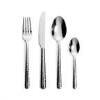 Art Culinaire - Bestiksæt - Athena Hamret 24 Dele - Rustfrit Stål 18/10 - Sølv