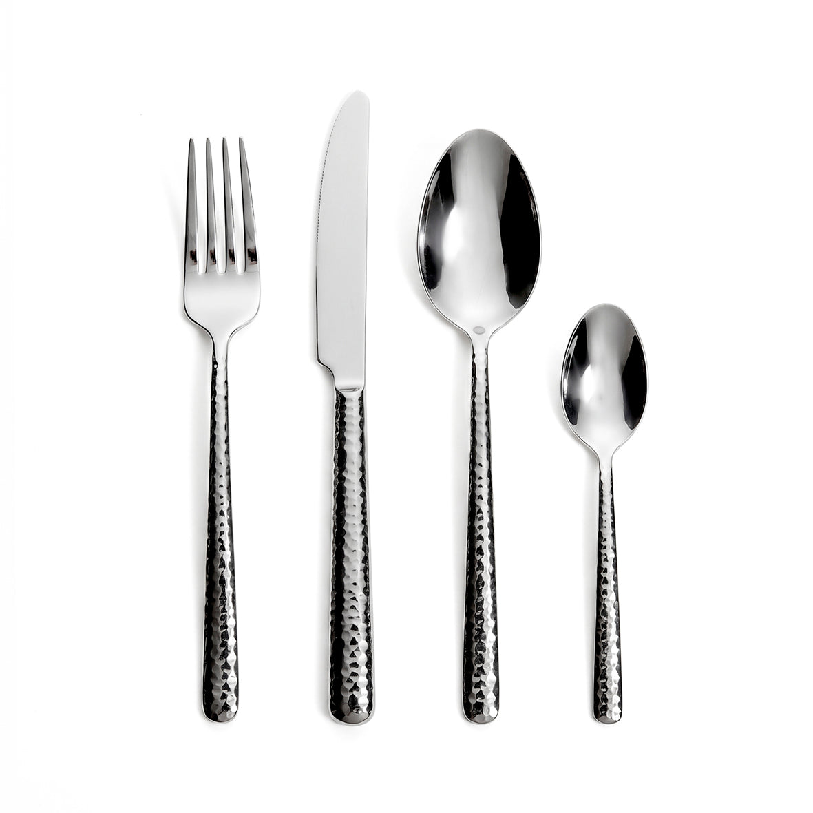 Art Culinaire - Bestiksæt - Athena Hamret 24 Dele - Rustfrit Stål 18/10 - Sølv