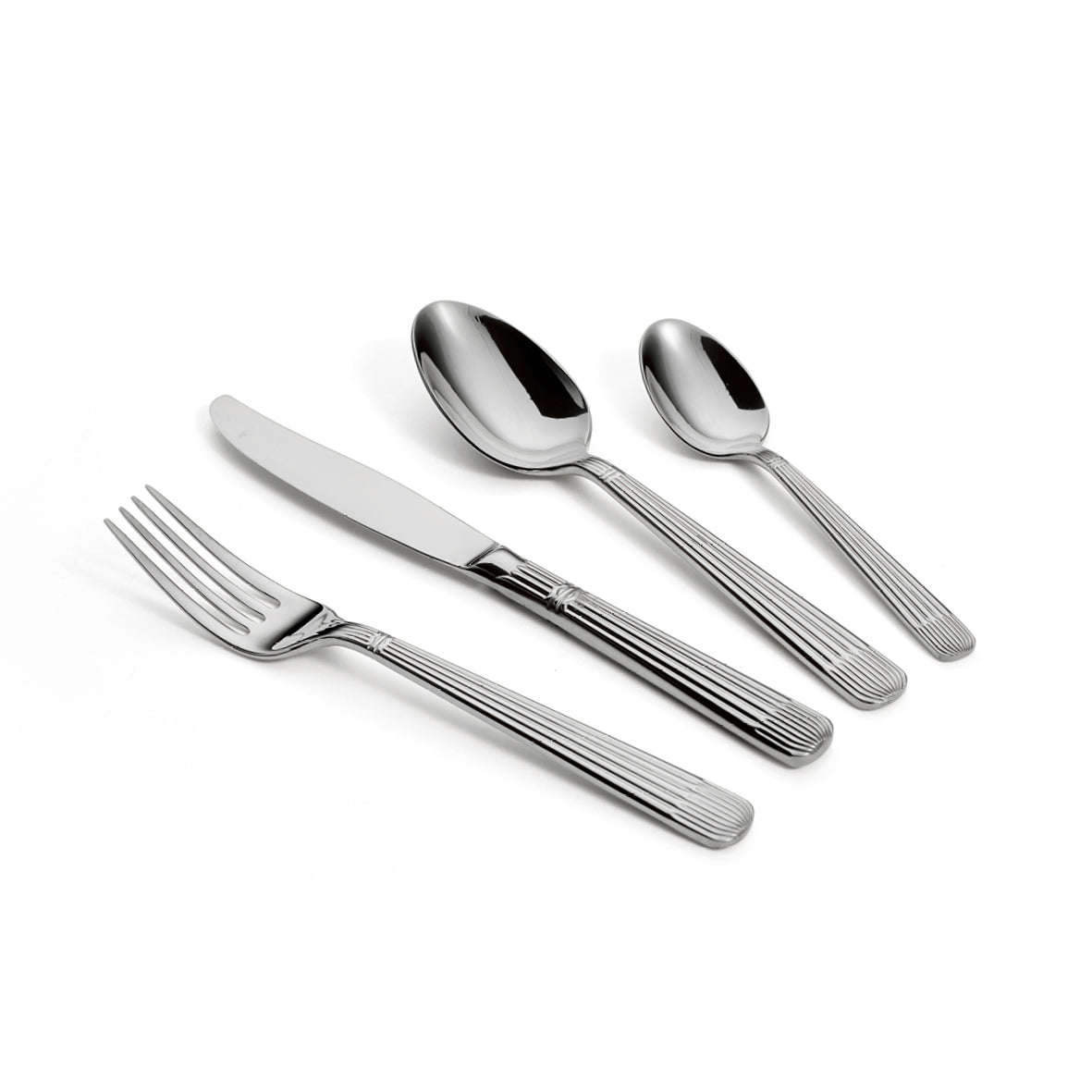 Art Culinaire - Coffret De Couverts - Noblesse 24 Pièces - Acier Inoxydable 18/10 - Argent
