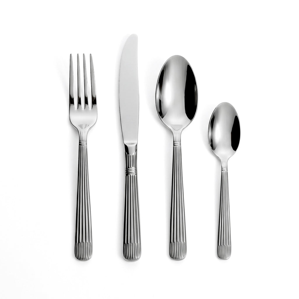 Art Culinaire - Coffret De Couverts - Noblesse 24 Pièces - Acier Inoxydable 18/10 - Argent