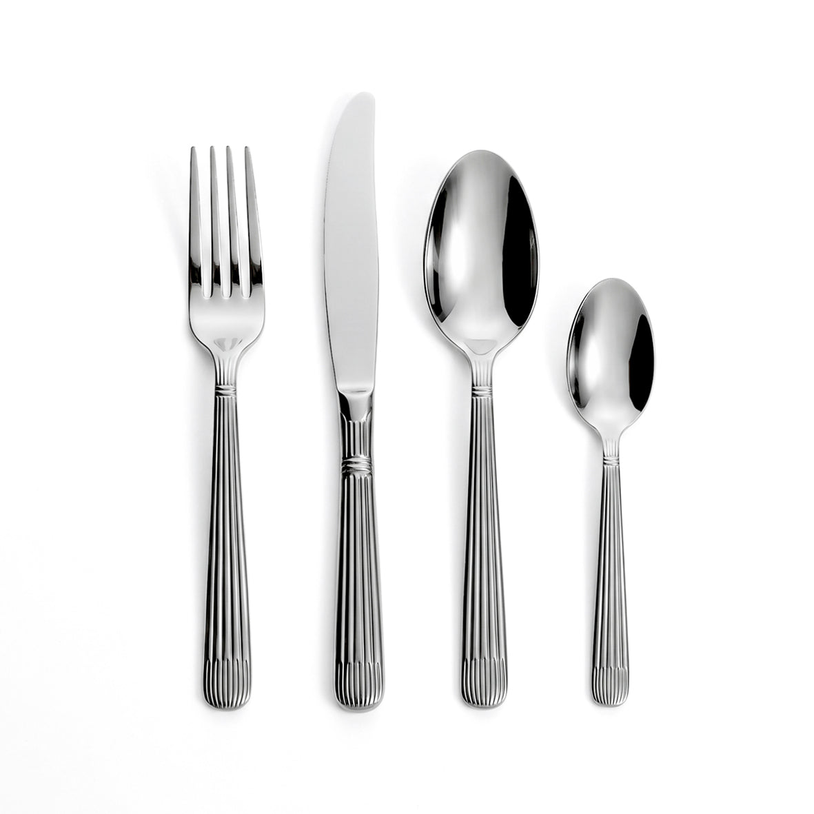 Art Culinaire - Coffret De Couverts - Noblesse 24 Pièces - Acier Inoxydable 18/10 - Argent