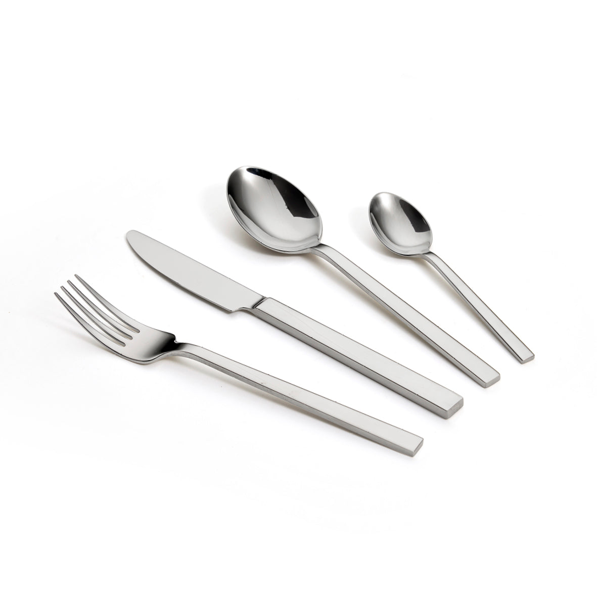 Art Culinaire - Cubertería - Atlas 24 Piezas - Acero Inoxidable 18/10 - Plateado