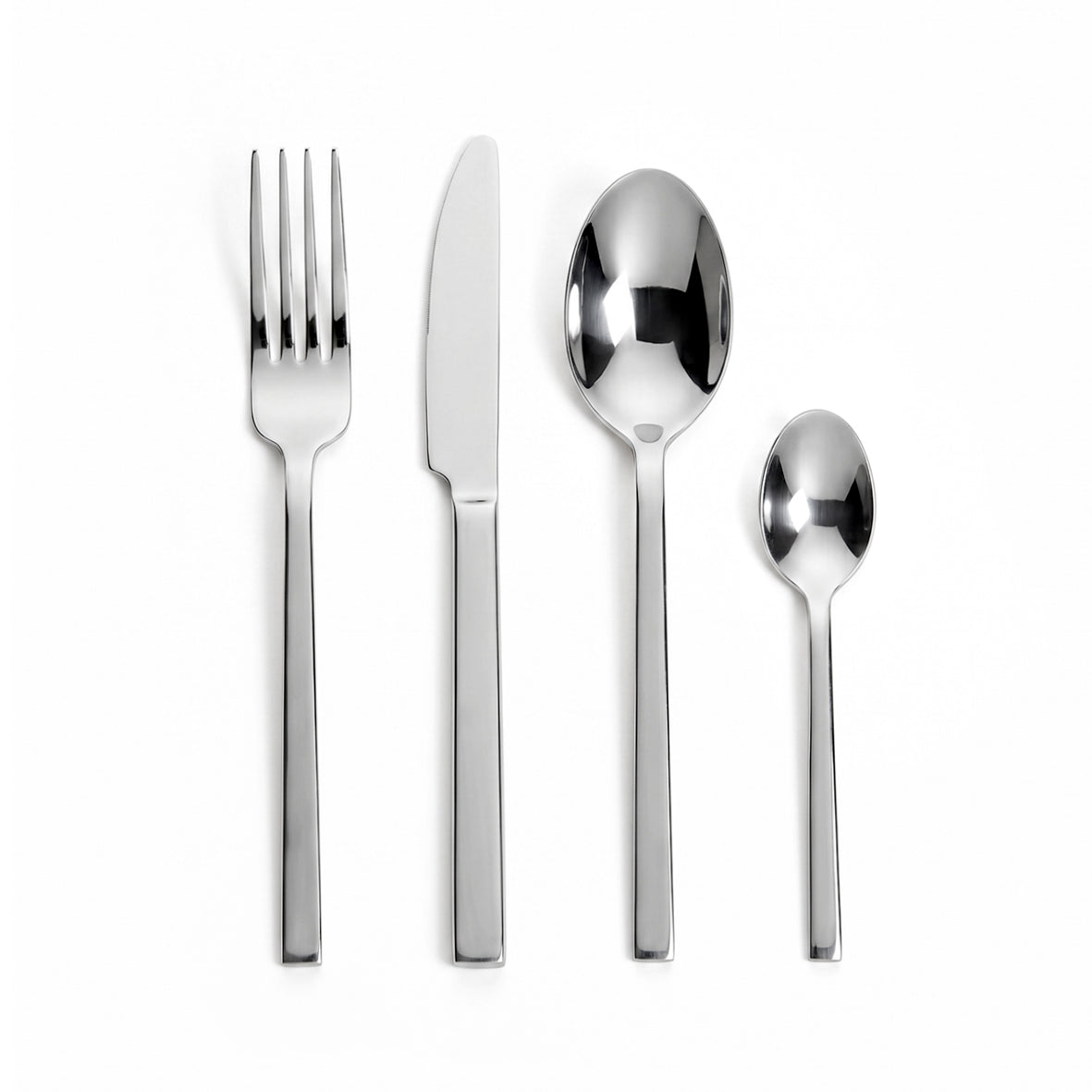 Art Culinaire - Cubertería - Atlas 24 Piezas - Acero Inoxidable 18/10 - Plateado