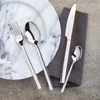 Art Culinaire - Cubertería - Atlas 24 Piezas - Acero Inoxidable 18/10 - Plateado