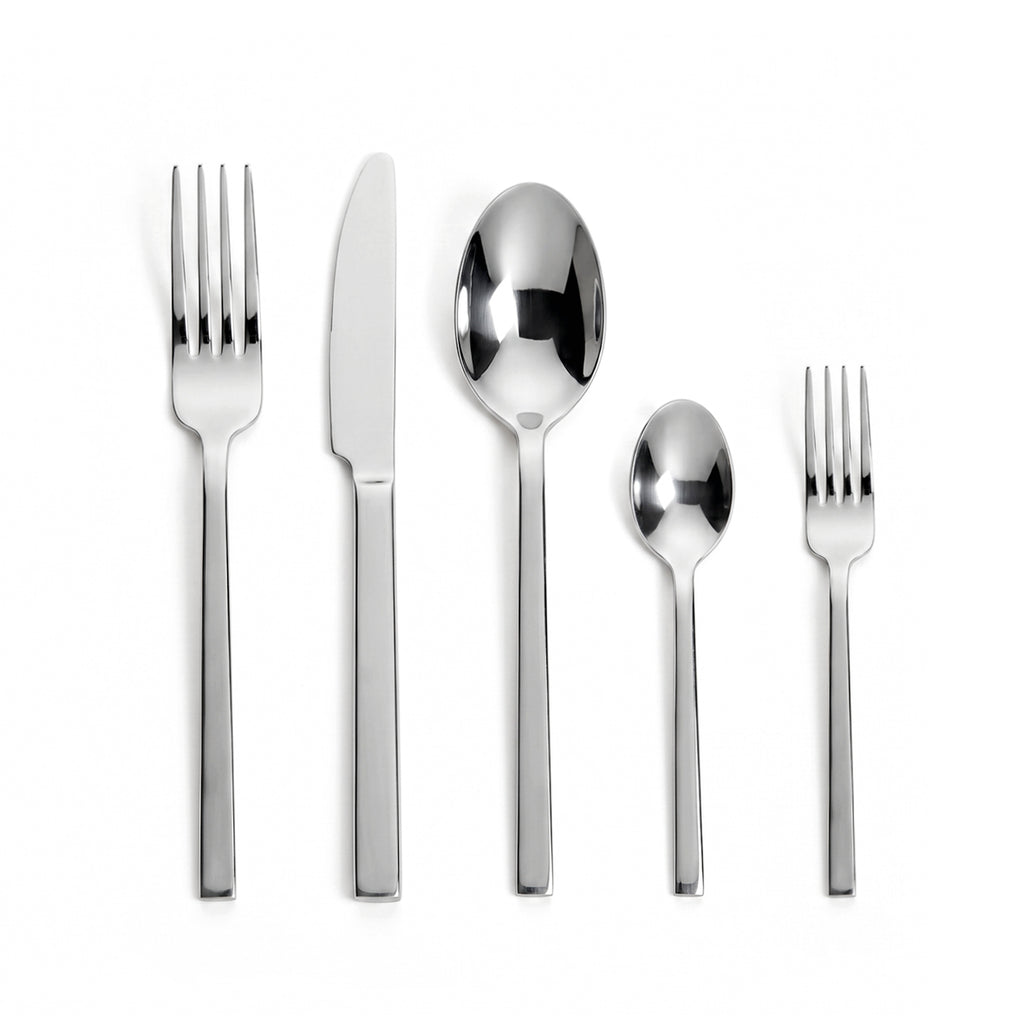 Art Culinaire - Cubertería - Atlas 30 Piezas - Acero Inoxydable 18/10 - Plateado