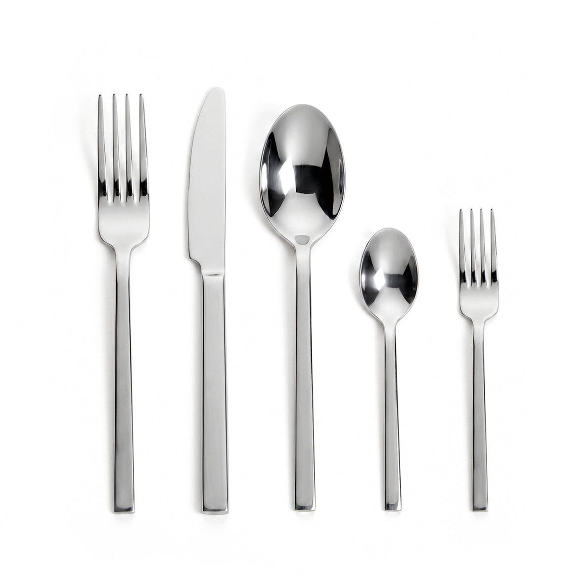 Art Culinaire - Cubertería - Atlas 30 Piezas - Acero Inoxydable 18/10 - Plateado