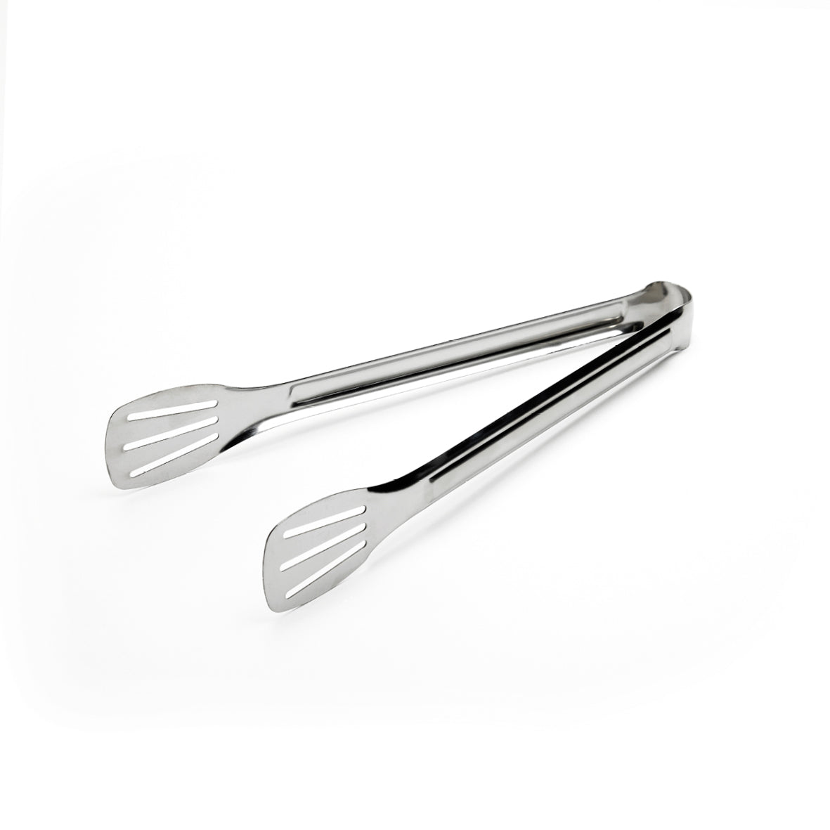 Art Culinaire - Kitchen Tongs - Solid - 18/8 Stainless Steel - Silver