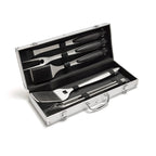 Art Culinaire - 6-teiliges Grillbesteck-Set - Grill - Edelstahl 430 - Silber