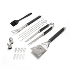 Art Culinaire - Grillbesteck-Set 12-teilig - Grill - Edelstahl - Silber
