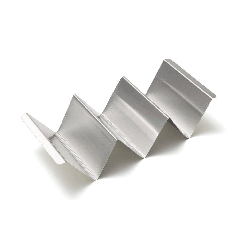 Moule à Tacos - Grill - Acier Inoxydable 430 - Argent