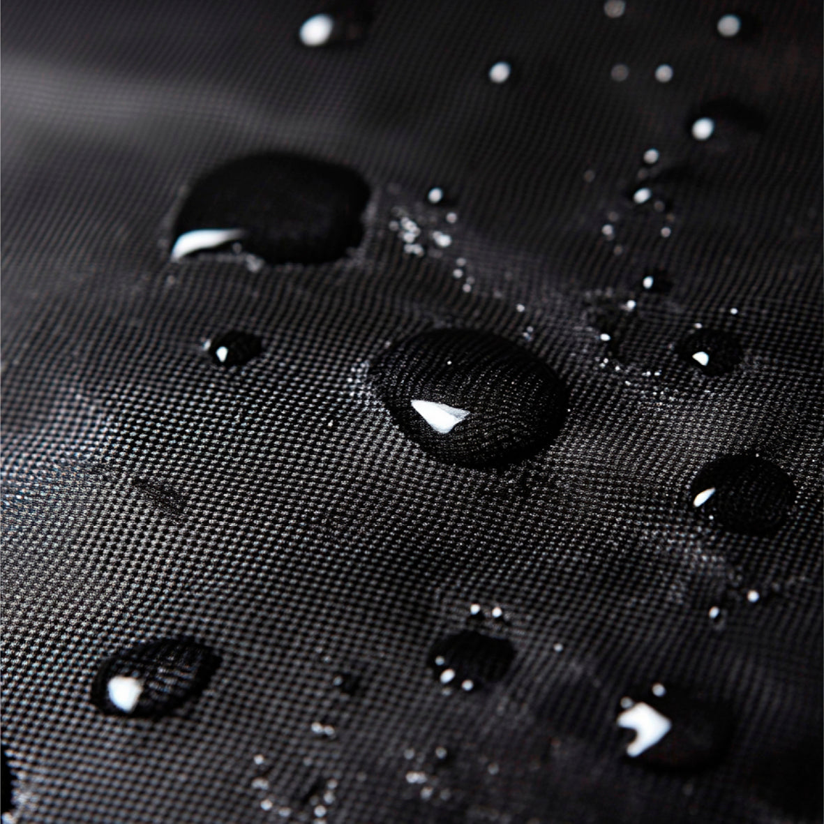 Funda de protección para barbacoa de carbón - Grill - Tela Oxford 420D / Revestimiento de PU - Negro