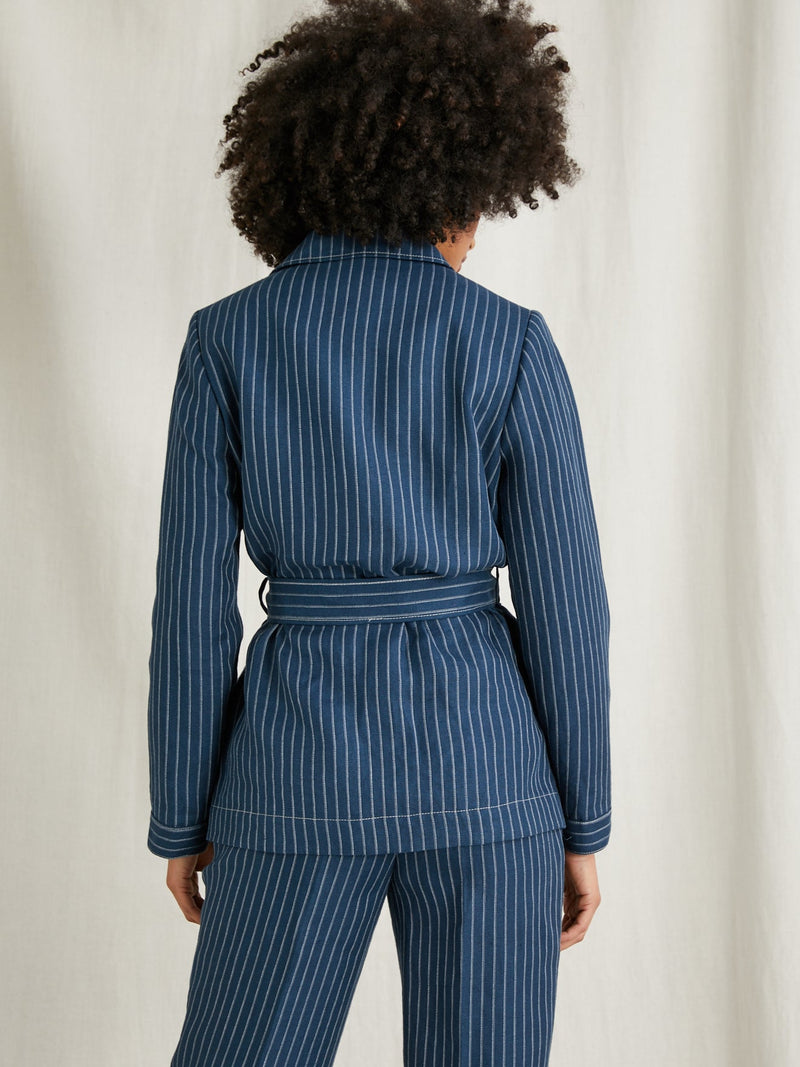 Sahara Rayas - Rayas Azul Oscuro - Mujer
