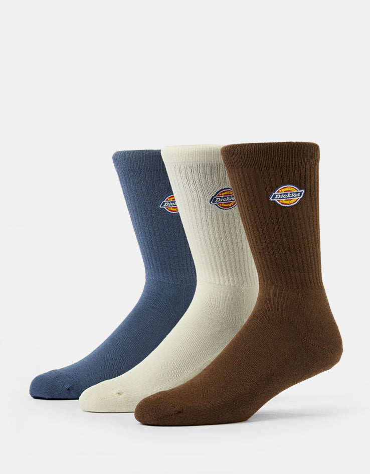 Valley Grove Socks Unisex 3 Pack - Calcetines - Retro Indigo - Retro Indigo