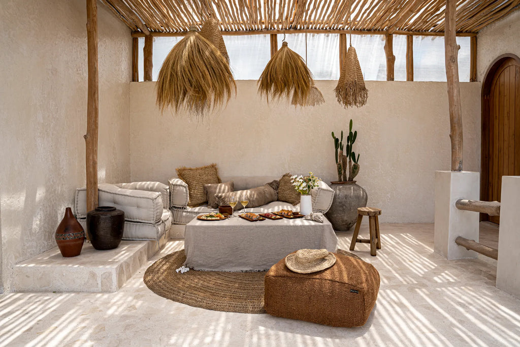 La Pantalla Rayung Hut - Natural - M