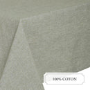 Nappe Coton - Chambray Vert Foncé