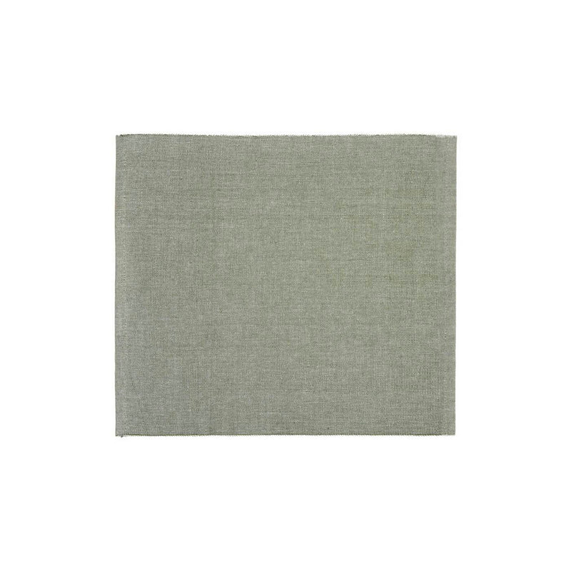 Set De Table Coton - Chambray Vert Foncé