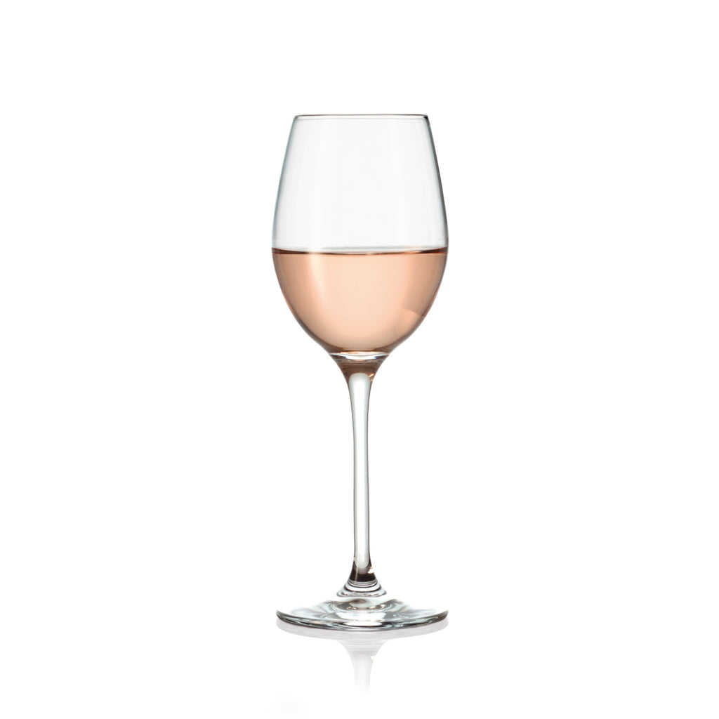 Set of 6 White Wine Glasses - Prestige - Clear