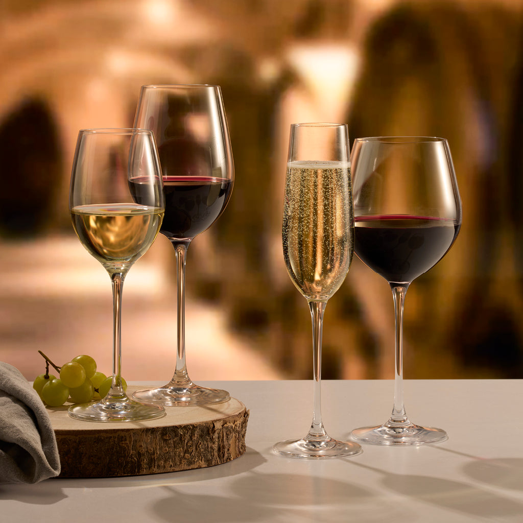 Set De 6 Copas De Vino Tinto - Prestige - Transparente