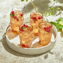 Lot De 4 Gobelets Hauts - Oasis Ambre