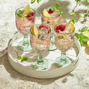 Lot De 4 Verres À Vin - Oasis Vert Clair