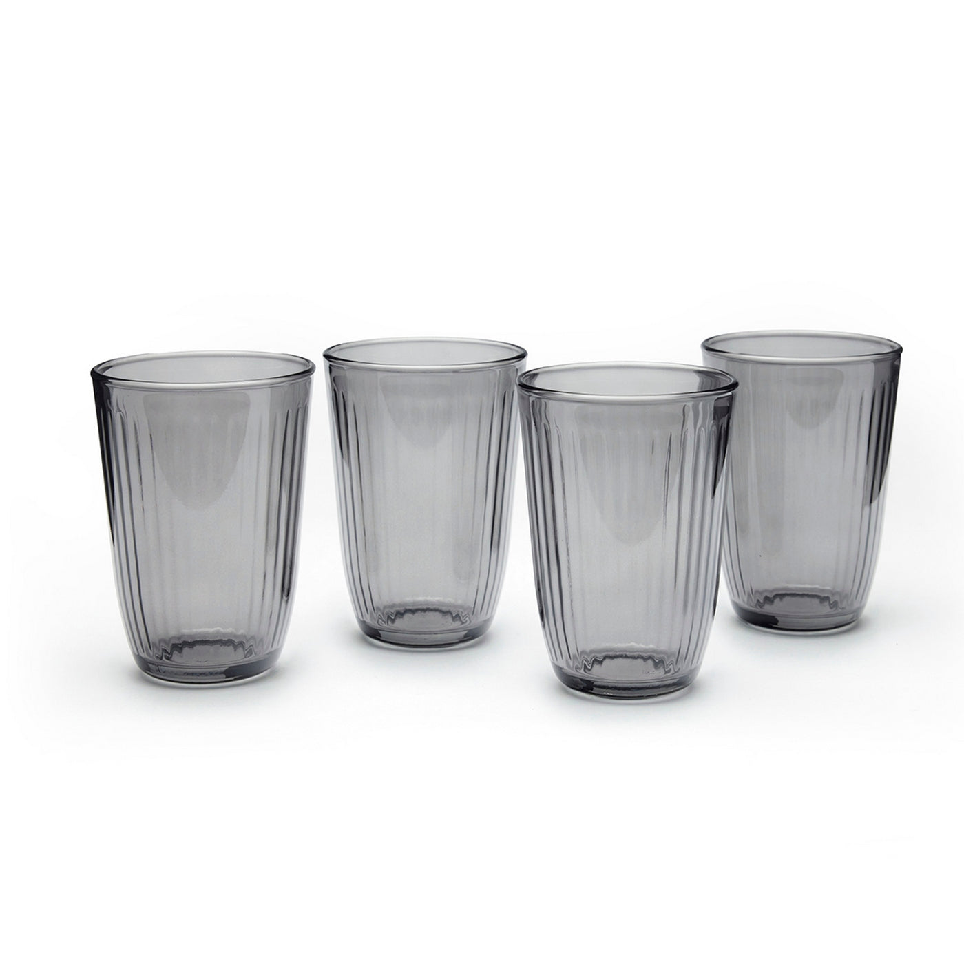 Lot De 4 Gobelets Hauts - Gris Foncé