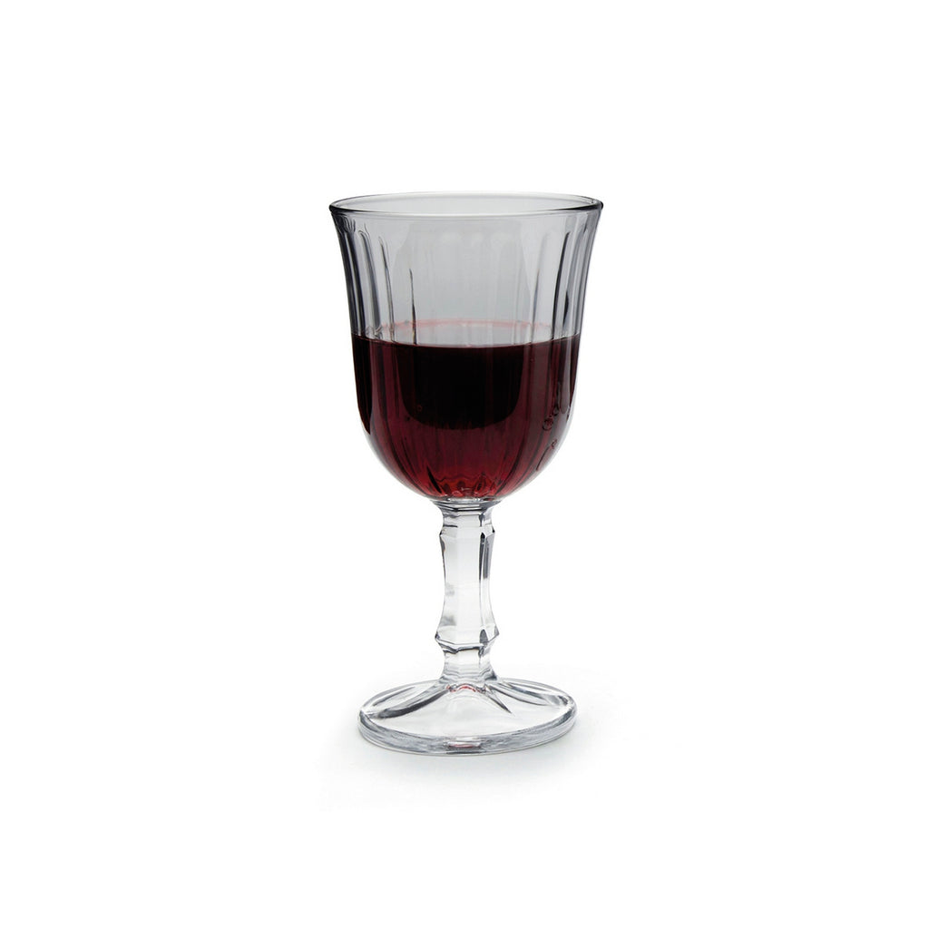 Lot De 4 Verres À Vin - Gris Foncé