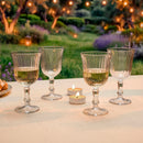 Lot De 4 Verres À Vin - Rayon Transparent