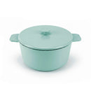 Cocotte Ronde Avec Couvercle - Enamel Green