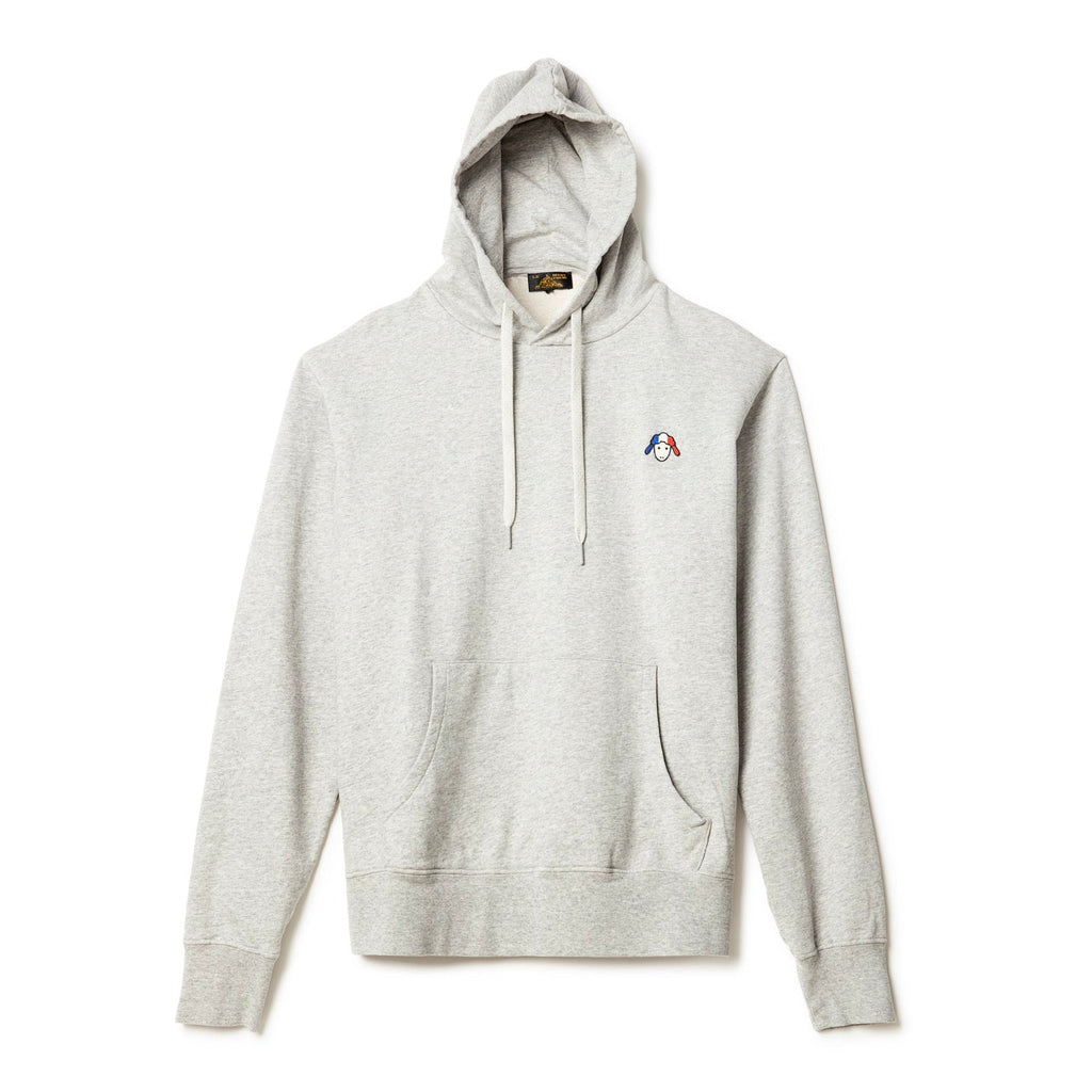 Sweat À Capuche Avec Patch Mouton Sandiana - Grey Melange - Mixte