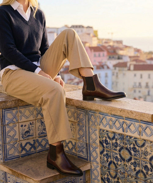 Bottines Mary - Marron