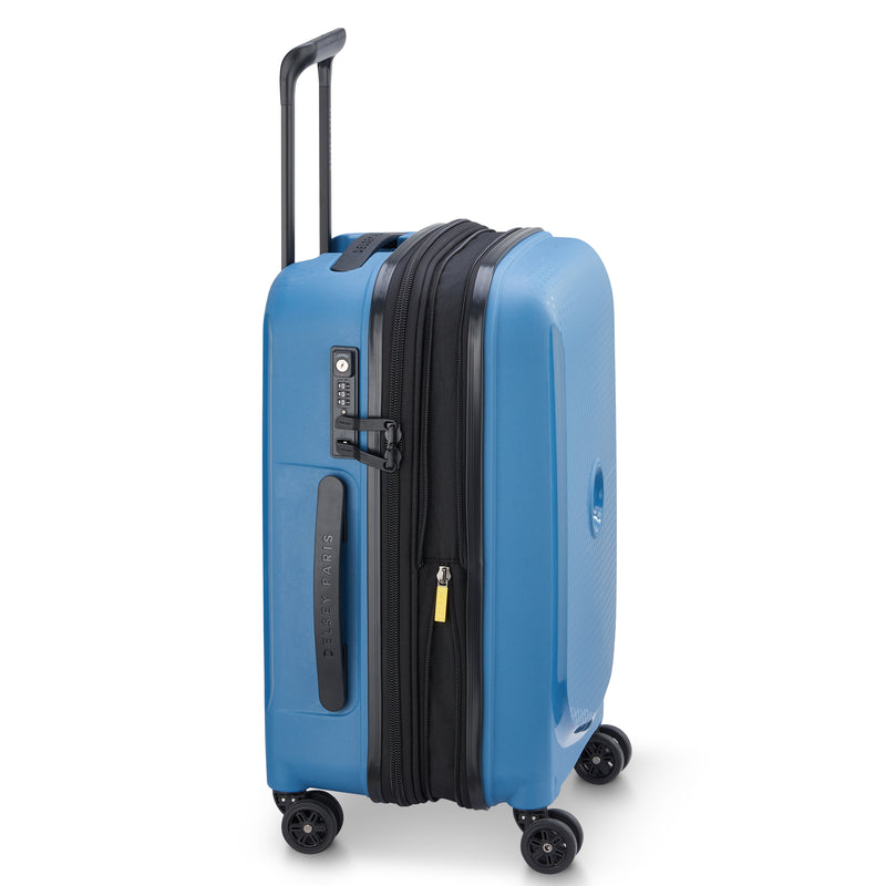 Valise Cabine Belmont Plus S Extensible (55Cm) - Bleu Zinc