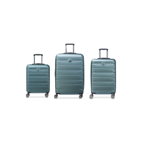 Set Of 3 Suitcases Air Armour - Green