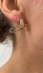 Boucles D'Oreilles Asymmetric Pin