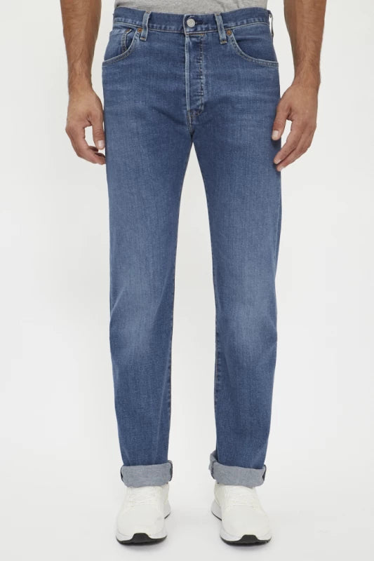 Jeans Levi'S ® 501 Originals Coupe Droite Délavage Bulldog Indigo