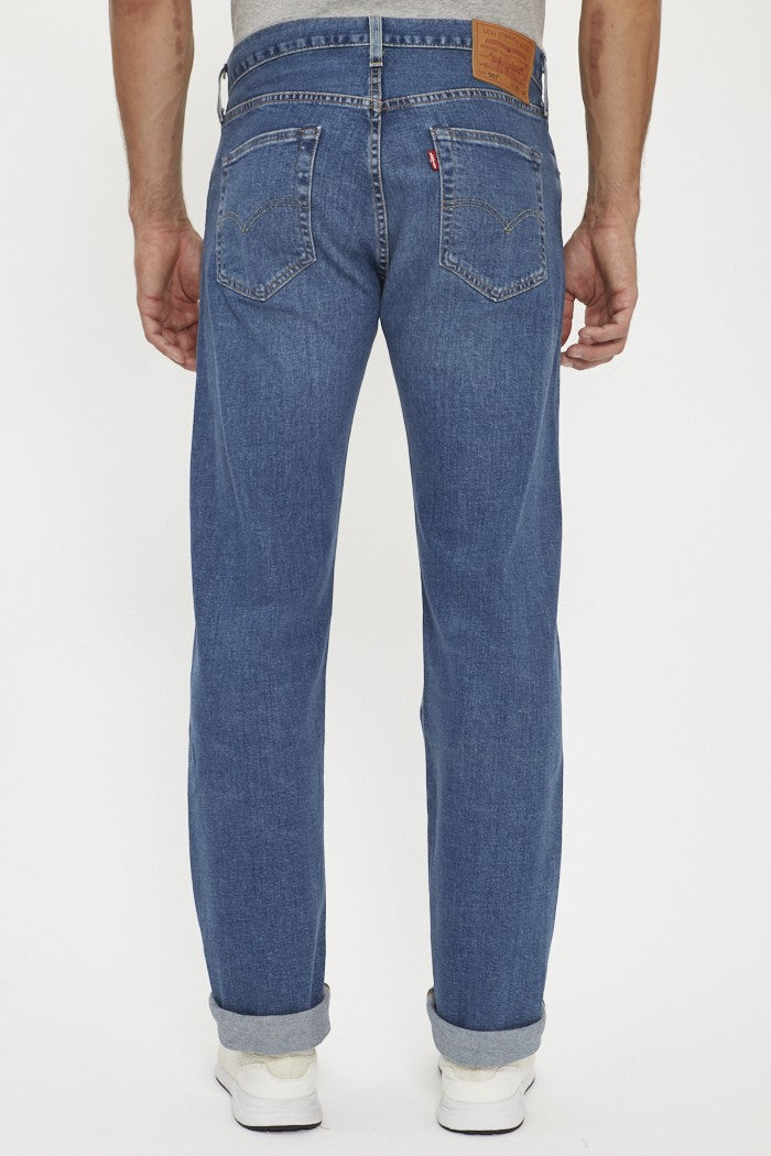 Jeans Levi'S ® 501 Originals Coupe Droite Délavage Bulldog Indigo