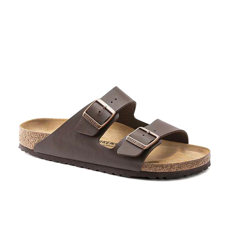 Birkenstock Arizona Birko-Flor Dark Brown (W) - Marron