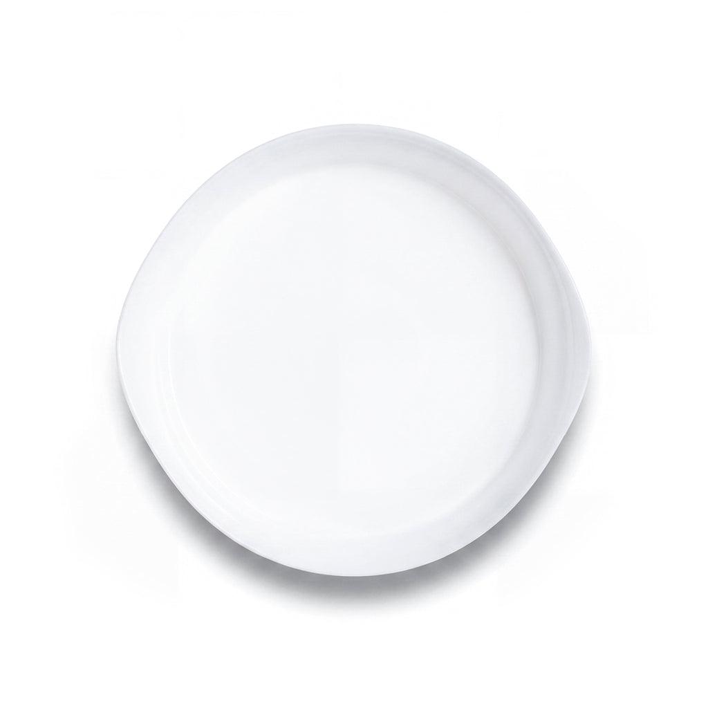Art Culinaire - Piatto Da Crostata - Fournée 29. X - Vetro Opale - Bianco