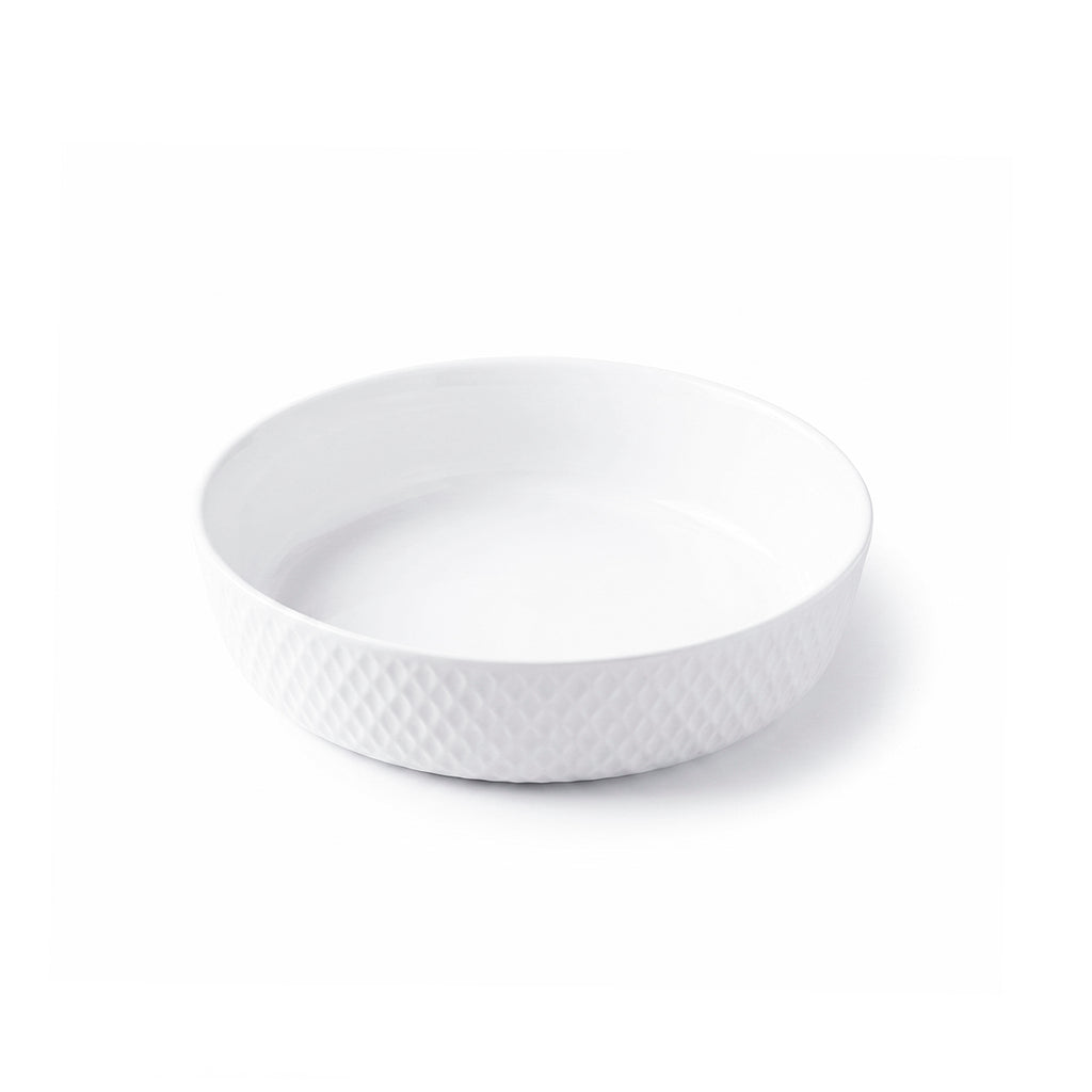 Art Culinaire - Runt Ugnsfat - Fournée - Opalglas - Vit