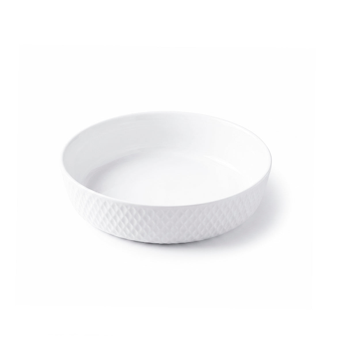 Art Culinaire - Runt Ugnsfat - Fournée - Opalglas - Vit