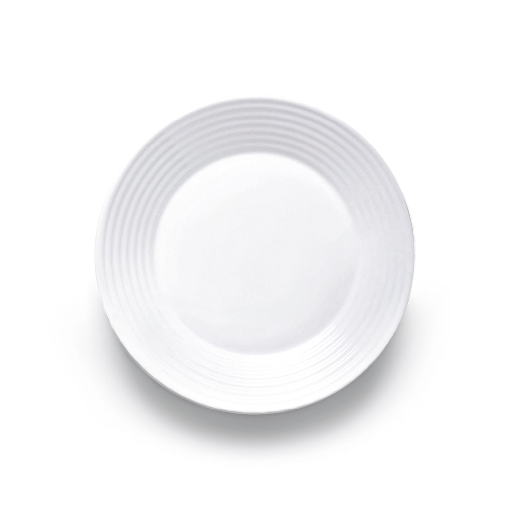 Art Culinaire - Vajilla 18 Piezas - Rondo - Vidrio Ópalo - Blanco
