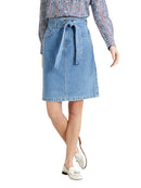 Jupe Denim Court - Bleu Clair DelaVeste - Femme