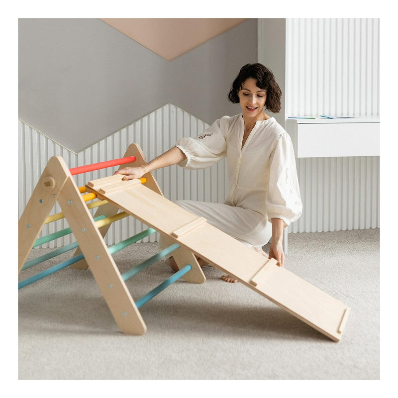 Triangle De Pikler + Grand Toboggan Double Face