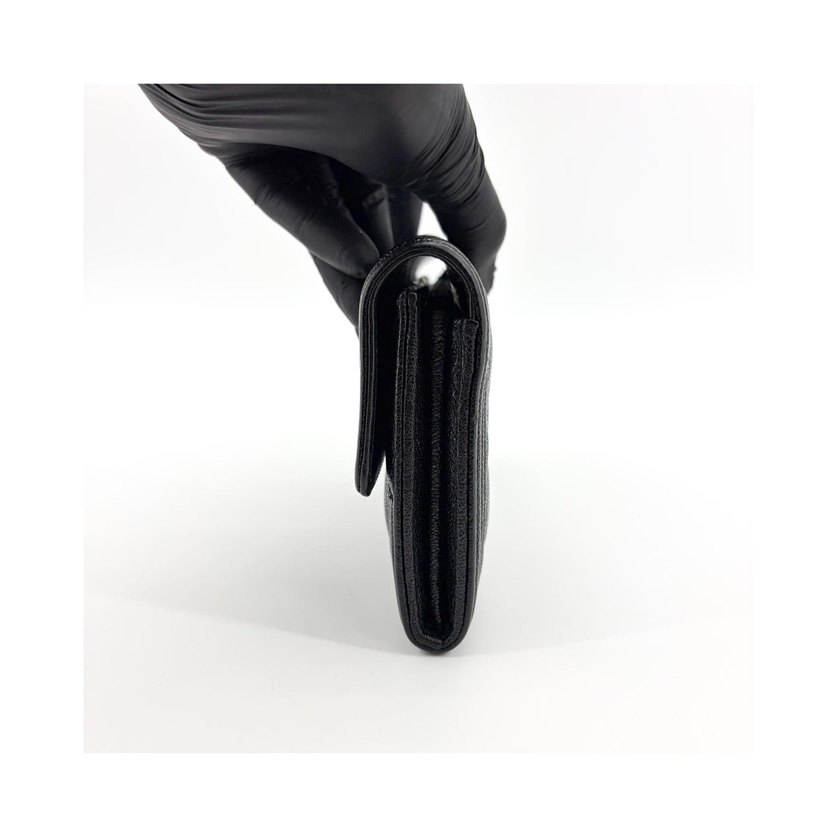 Portefeuille Chanel Boy Flap Long Cuir - Noir
