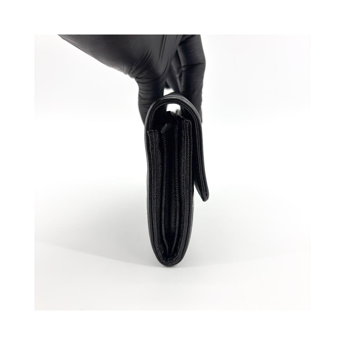 Portefeuille Chanel Boy Flap Long Cuir - Noir