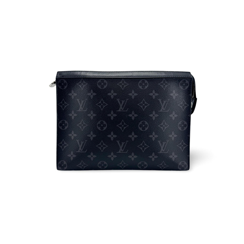 Pochette Louis Vuitton Pochette Voyage Mm Toile - Noir
